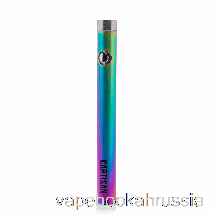 Vape Russia Cartisan Slim Button 280 510 аккумулятор Радуга